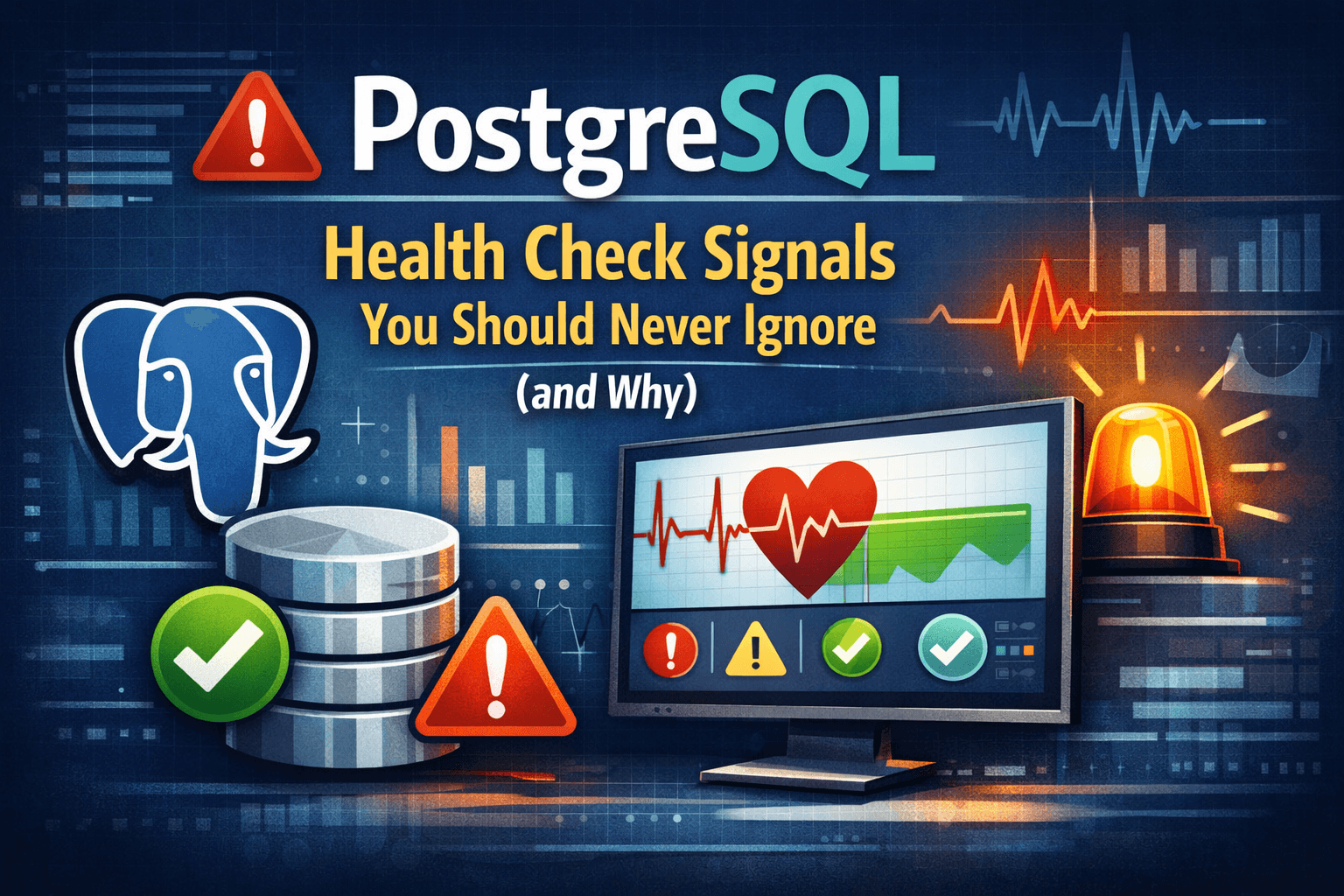 Cover Image for PostgreSQL Health Check Signals You Should Never Ignore (and Why)